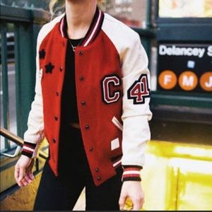 Coach Wool Leather Varsity Jacket RARE!
